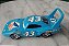 Miniatura Disney cars Dinoco The King Strip Wathers azul Plymouth superbird - Imagem 4