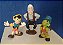 Rara miniatura Disney Gepeto 8 cm mais Pinóquio e Grilo Falante ambos 5,5 cm - Imagem 1