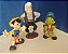 Rara miniatura Disney Gepeto 8 cm mais Pinóquio e Grilo Falante ambos 5,5 cm - Imagem 2