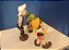 Rara miniatura Disney Gepeto 8 cm mais Pinóquio e Grilo Falante ambos 5,5 cm - Imagem 6