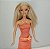 Barbie loura de 2006, vestido cor de laranja da Barbie chic - Imagem 2