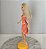Barbie loura de 2006, vestido cor de laranja da Barbie chic - Imagem 4