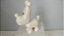 Cachorro Schnauzer Bidu branco da Turma da Monica,marca Estrela 16 cm altura e 13 cm de comprimento - Imagem 2