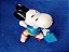 De 1966, miniatura Peanuts de Snoopy de roller skates 6 cm - Imagem 2