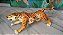 Leopardo articulado Chap Mei 15x6 cm do Jungle Adventure 2000 - Imagem 3
