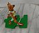 Scooby Doo Atleta 2007 , de tenis , com base, Hanna Barbera, coleção Bob's , 8 cm - Imagem 4