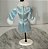 Vestido azul acetinado da Barbie Boutique Fashion Avenue mattel 1996 - Imagem 4