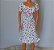 Vestido somente da Barbie Fashion avenue , pretty picnic , de cartela, mattel 1996 - Imagem 1