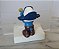 Miniatura de vinil Peyo, Smurf pirata com telescópio, Schleich 2013, 5 cm - Imagem 4