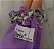 Roupa vintage da Barbie vestido floral roxo Pretty choices 1987 - Imagem 9