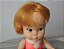 Mini doll de 12 cm, com jeito dos anos 60, sem marca - Imagem 2