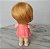 Mini doll de 12 cm, com jeito dos anos 60, sem marca - Imagem 4