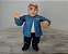 Boneco figura de ação Mini Me do Dr Evil Mezco 8,5cm - Imagem 1