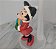 Enfeite de Natal Minnie de plástico leve de pendurar vintage anos 90, 10cm - Imagem 2