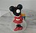 Enfeite de Natal Minnie de plástico leve de pendurar vintage anos 90, 10cm - Imagem 3