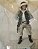 Boneco de Chumbo Rebel soldier do star Wars, coleção de Agostini de 2012, 8 cm - Imagem 1