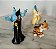 Miniatura Disney 4 personagens do Aladim : Jafar 7 cm Sultão 5 cm, Rajah e Genio; - Imagem 3
