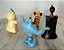 Miniatura Disney 4 personagens do Aladim : Jafar 7 cm Sultão 5 cm, Rajah e Genio; - Imagem 5