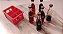 Mini garrafas Coca cola 6 unidades no engradado,anis 80 - Imagem 9