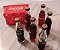 Mini garrafas Coca cola 6 unidades no engradado,anis 80 - Imagem 10