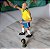 Boneco articulado Ronaldinho Fenômeno seleção de 2002, fazendo sinal de joinha, ,15 cm - Imagem 4