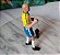 Boneco articulado Ronaldinho Fenômeno seleção de 2002, fazendo sinal de joinha, ,15 cm - Imagem 7