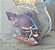 Pokemon deluxe Gengar Battle feature figure 9 cm na embalagem original com dano - Imagem 2