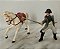 Miniatura de vinil.Papo 2002 e 2001, Napoleão (espada improvisada), sobre o cavalo do Rei da França Henrique IV - Imagem 5