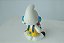 Miniatura de vinil Schleich de Smurf palhaço do circo 5 cm, Peyo 1978 - Imagem 3