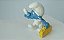 Miniatura de vinil Schleich smurf enfermeiro de primeiros socorros 5 cm Peyo ,1978 - Imagem 2