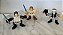 Bonecos de 5 cm do Star Wars Galactic heroes.Hasbro; Relel Trooper, Obi wan Kenobi e Anakin Skywalker - Imagem 1