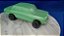 Ford corcel de plástico soprado Ford Corcel verde com listras, 19 cm, marca Joreal - Imagem 4
