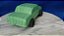 Ford corcel de plástico soprado Ford Corcel verde com listras, 19 cm, marca Joreal - Imagem 5
