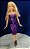 Barbie loura vestido roxo midi coleção mix & match Mattel 2016 - Imagem 1