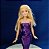 Barbie loura vestido roxo midi coleção mix & match Mattel 2016 - Imagem 2
