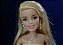 Barbie loura vestido roxo midi coleção mix & match Mattel 2016 - Imagem 3