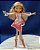 Boneca Winx club Flutter Magic Flora , Mattel 2004, 23 cm - Imagem 1