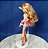 Boneca Winx club Flutter Magic Flora , Mattel 2004, 23 cm - Imagem 4