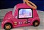 Carrinho de plástico Pixel Chix rosa com luz ,som , fala em português, 9 cm, Mattel 2005 - Imagem 1