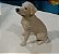 Estatueta de resina sem marca labrador bege 15 cm de altura - Imagem 3