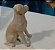 Estatueta de resina sem marca labrador bege 15 cm de altura - Imagem 5
