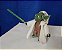 Boneco Star Wars Clone Wars 2009 Yoda desenho animado 5cm - Imagem 2