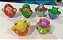 Brinquedo para bebes 6 Weeble wobbles variados da Playskool Hasbro 2003 - Imagem 1