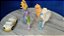 Playset Disney 2001 Pixar Monstros S.A, 6 itens , entre 5 cm o veiculo e 7 cm o Yeti is - Imagem 3