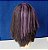 Peruca com cabelo escuro com fios Roxo da boneca Liv Spin Master - Imagem 3