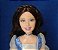 Dama azul com falha na maquiagem da Barbie Rosela ,princesa da Ilha, Mattel 2007 - Imagem 3