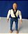 Boneco Senhor Miyagi ,mestre do Karate Kid, Glasslite, 14 cm com dano - Imagem 1