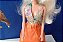 Roupa de festa de cartela vintage #7843 Barbie get ups and go 1974 - Imagem 11
