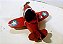 Miniatura de metal, avião com helice Retro vermelho decorativo,marca Berry Presidente aprox. 10cm - Imagem 4