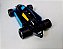 Miniatura de plástico Gulliver carrinho de corrida Fórmula 1 , McLaren azul falta Aerofólio - Imagem 3